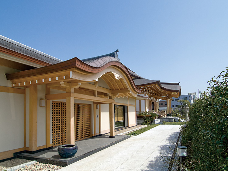 感應寺 客殿 庫裡 外観